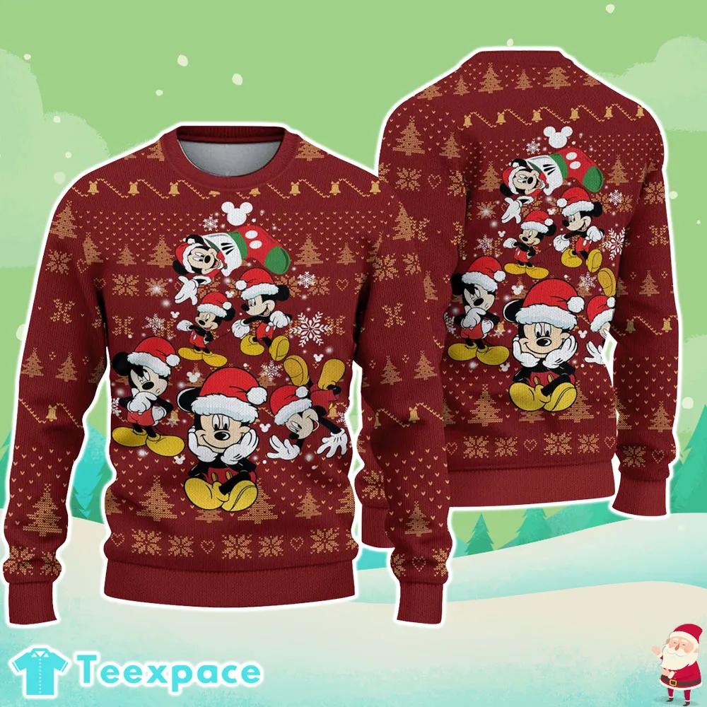 Mickey Ugly Christmas Sweater 1