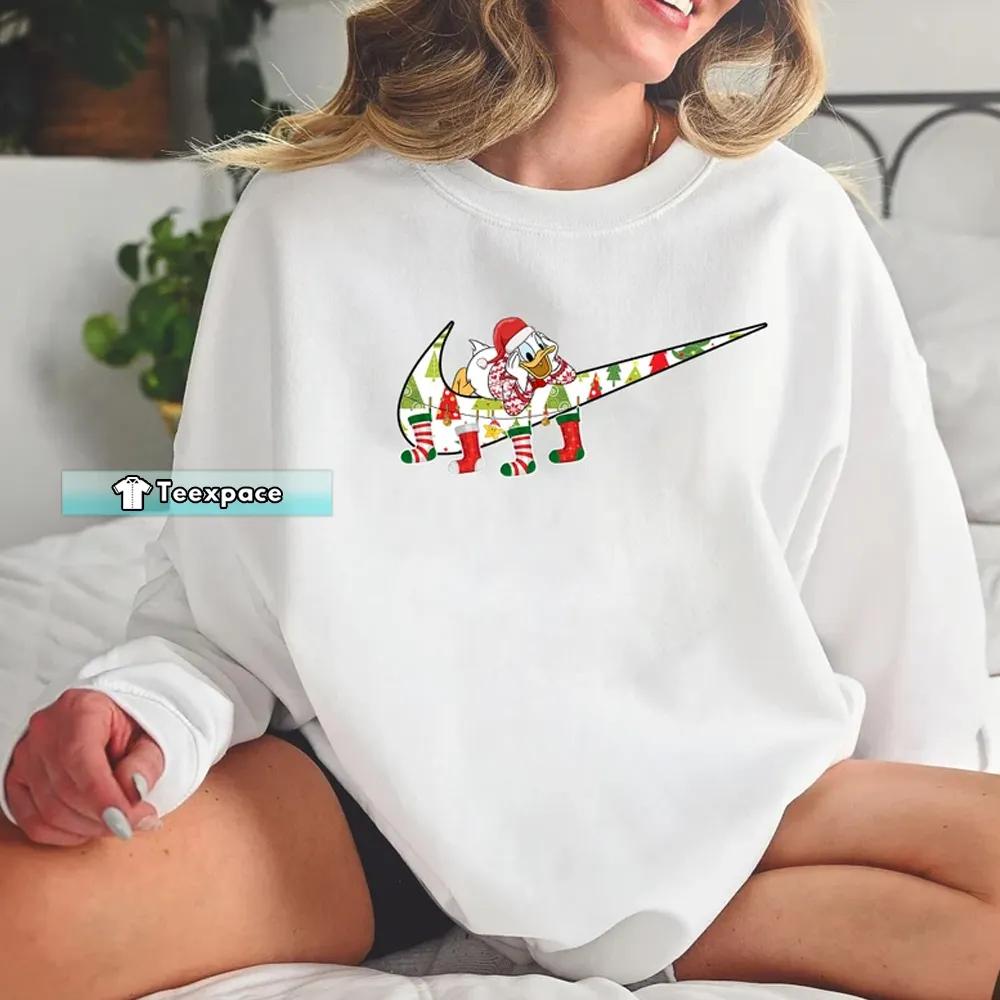 Nike Donald Duck Christmas Sweatshirt