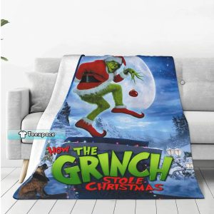 The Grinch Blanket 2
