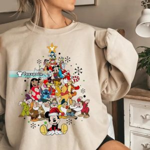 Women Disney Christmas Sweatshirt