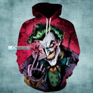 3D Joker Hoodie Best Joker Gifts