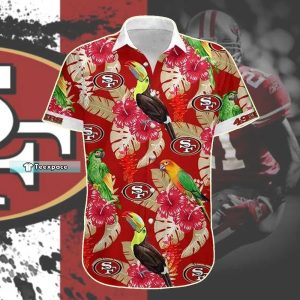 49ers Hawaiian Shirt 49ers Gift For Him