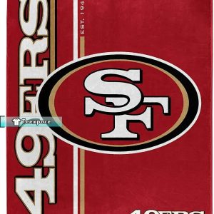 49ers Throw Blanket San Francisco 49ers Gift