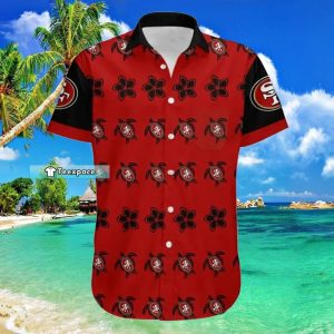 49ers Turtle Hawaiian Shirt 49ers Gift Ideas