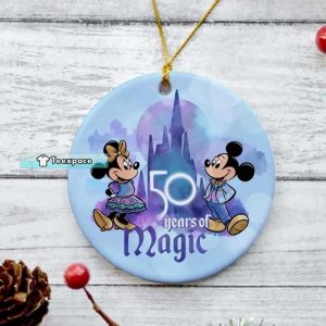 50th Anniversary Disney Ornament 2