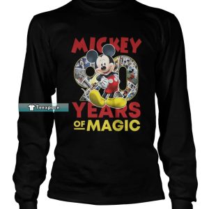 90 Years Of Mickey Shirt Mickey Mouse Anniversary Gift