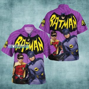Batman And Robin Hawaiian Shirt Batman Gift For Men 1