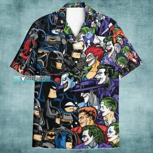 Batman Joker Hawaiian Shirt DC Joker Gift