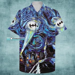 Batman Starry Night Hawaii Shirt Batman Gift 1