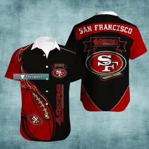 Black And Red 49ers Shirt 49ers Gift For Him