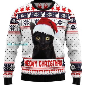 Black Cat Sweater Womens Black Cat Gifts For Her