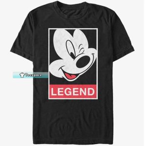 Black Mickey Mouse T-shirt Mickey Mouse Gift