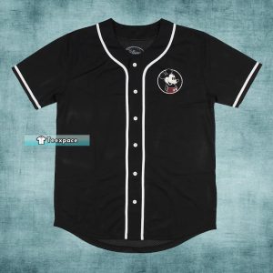 Black Mickey Mouse Baseball Jersey Mickey Mouse Gift