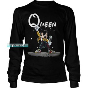 Black Mickey Mouse Queen Sweatshirt Mickey Gift