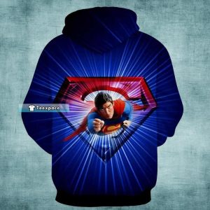 Christopher Reeve Superman Hoodie Superman Father’s Day Gifts