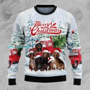 Dachshund Ugly Sweater Dachshund Gifts For Him