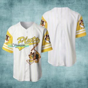 Disney Pluto Baseball Jersey Gift For Baseball Players