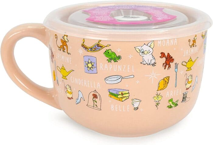 Disney Princess Ceramic Soup Mug 1