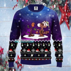 Groot And Stitch Christmas Sweater