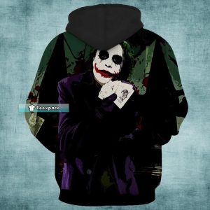 Heath Ledger Joker Hoodie Dark Knight Joker Gifts