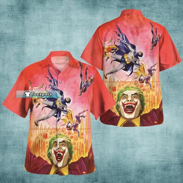 Joker Hawaiian Shirt Comic Batman Joker Gift