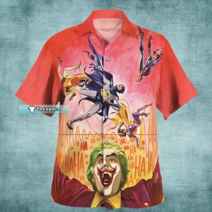 Joker Hawaiian Shirt Comic Batman Joker Gift 2