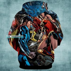 Justice League Superman Hoodie Superman Gift Ideas