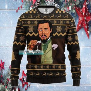 Leonardo Dicaprio Meme Ugly Christmas Sweater 2