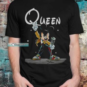 Mens Mickey Mouse Queen Shirt Mickey Gift 3