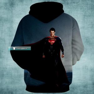 Mens Superman Hoodie Superman Gift For Adults
