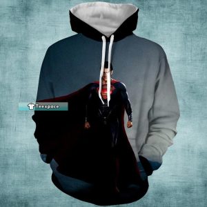 Mens Superman Hoodie Superman Gift For Adults