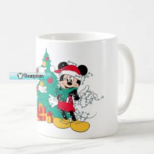 Mickey And Minnie Christmas Mug 2