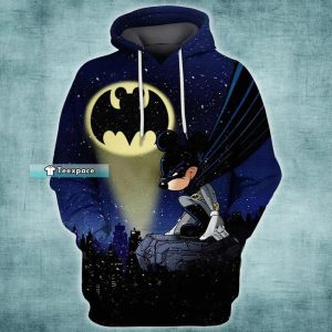 Mickey Mouse Batman Hoodie Mickey Mouse Gift