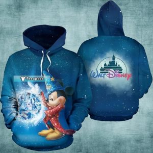 Mickey Mouse Frozen Disney Catsle Hoodie Mickey Mouse Gift