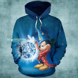 Mickey Mouse Frozen Disney Catsle Hoodie Mickey Mouse Gift