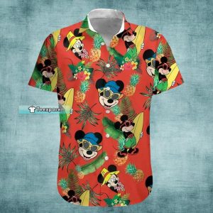 Mickey Mouse Hawaiian Holiday Shirt Mickey Gift