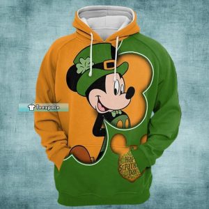 Mickey Mouse Hoodie Happy St Patrick_s Day Gift