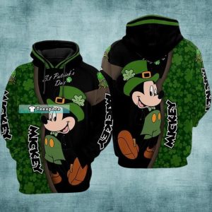 Mickey Mouse St Partrick_s Day Irish Hoodie Holiday Gift