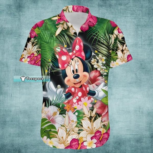 Minnie Mouse Hawaiian Shirt Mickey Mouse Gifts For Women