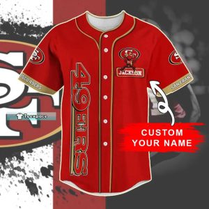 Personalized Name Deadpool 49ers Baseball Jersey 49ers Gift