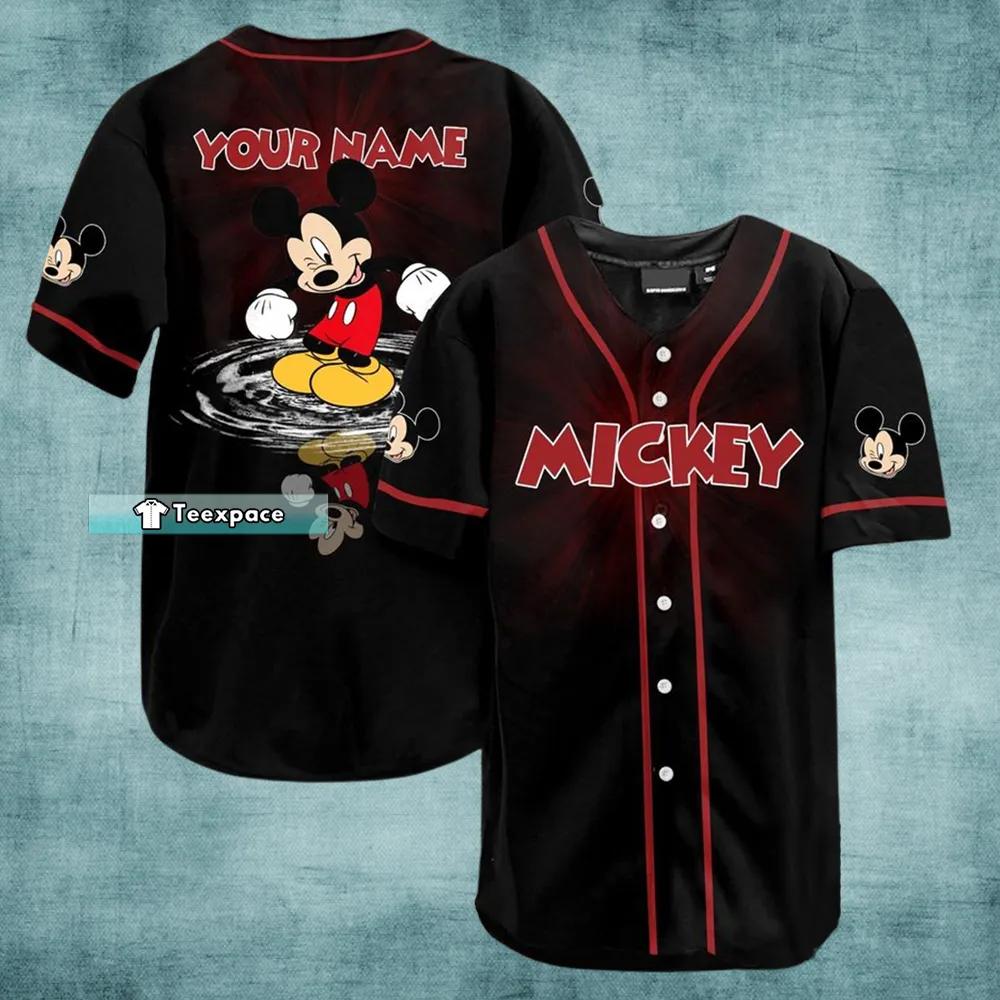 Personalized Name Mickey Baseball Jersey Mickey Mouse Gift