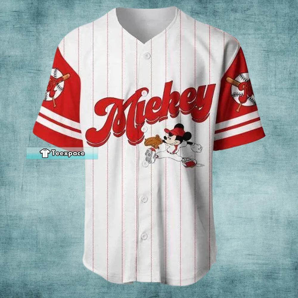 Personalized Name Number Mickey Baseball Jersey Baseball Gift 0
