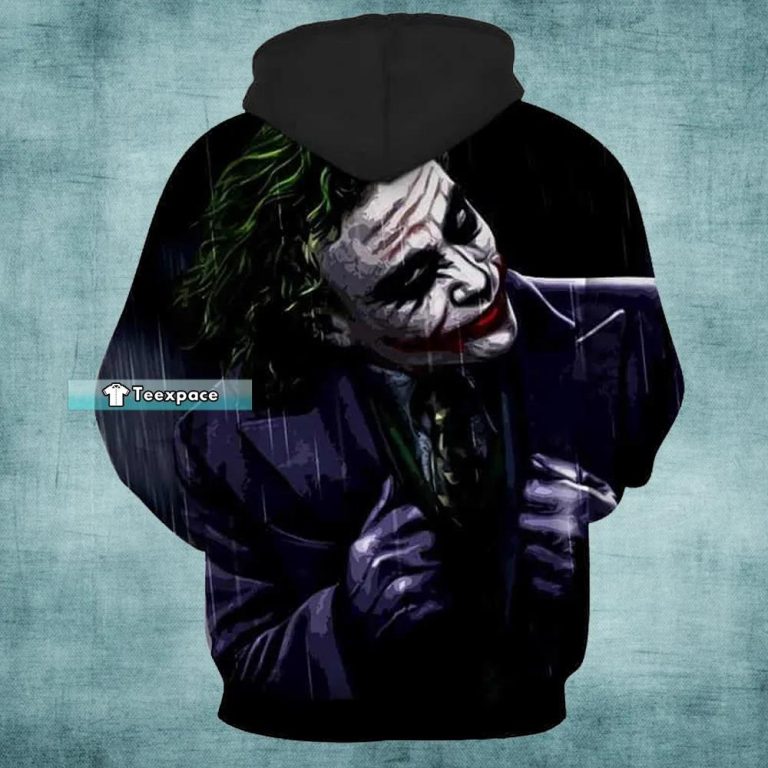 Psychopathic Joker Hoodie Joker Gifts - Teexpace
