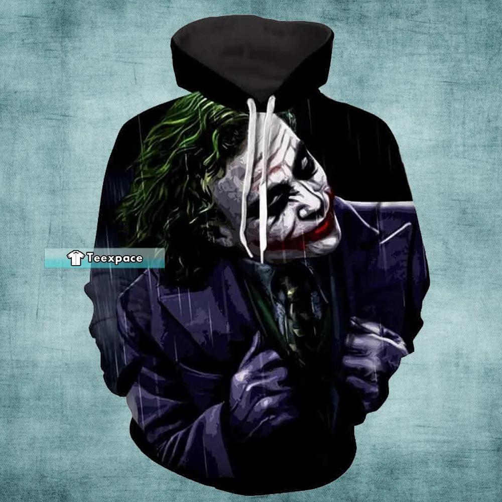 Psychopathic Joker Hoodie Joker Gifts - Teexpace