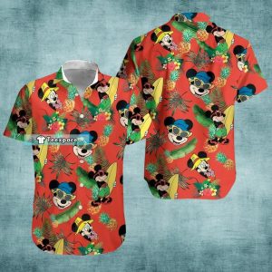 Mickey Mouse Hawaiian Holiday Shirt Mickey Gift