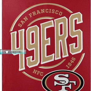 49ers Throw Blanket San Francisco 49ers Gift