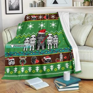 Star Wars Christmas Blanket