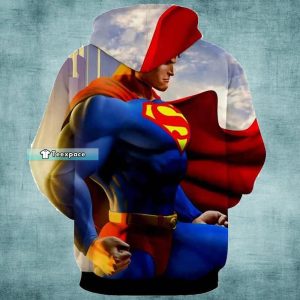The Best Superman In The Universe 3D Hoodie Superman Gift