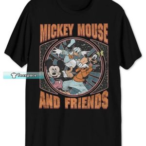 Vintage Mickey And Friends Shirt Mickey Mouse Gift