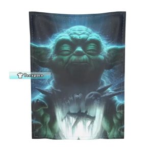Yoda Fleece Blanket